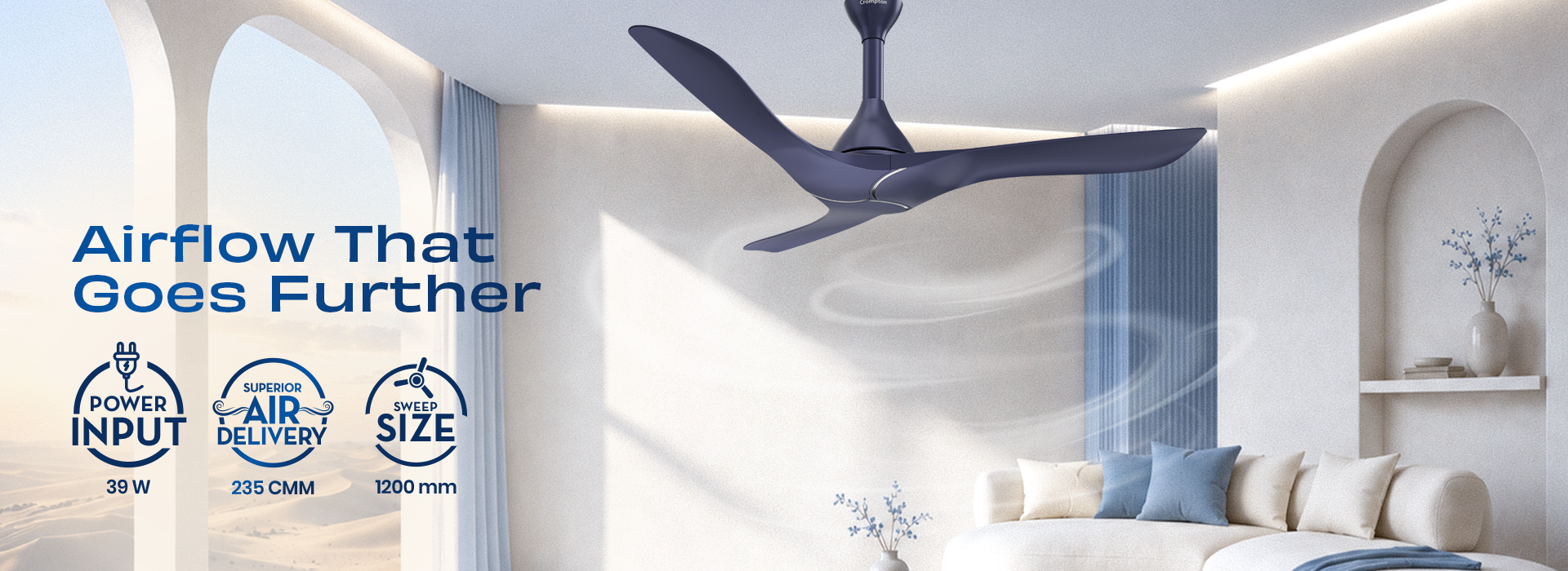 Airflow That Goes Further