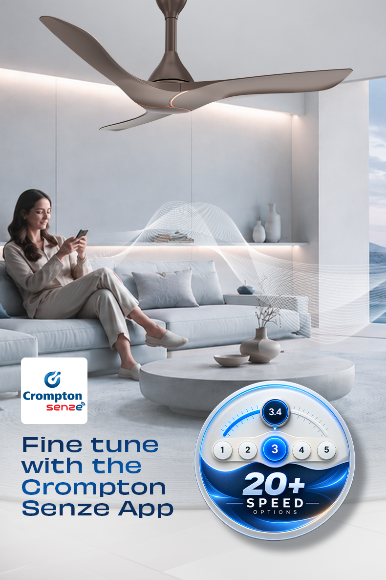 Fine Tune With The Crompton Senze App