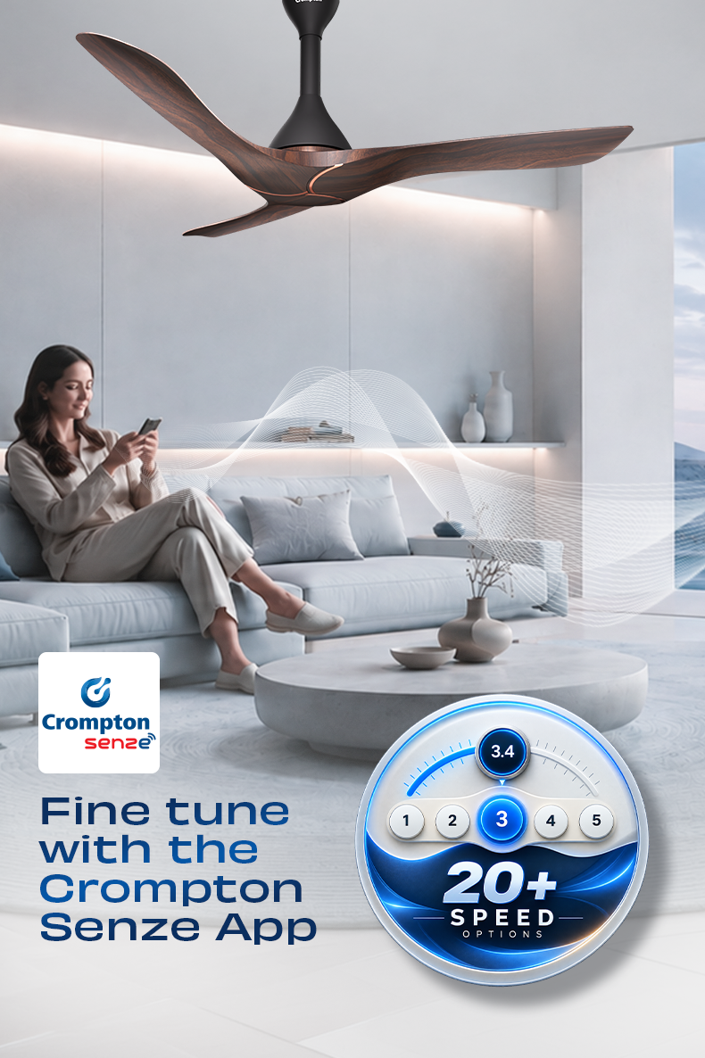 Fine Tune With The Crompton Senze App