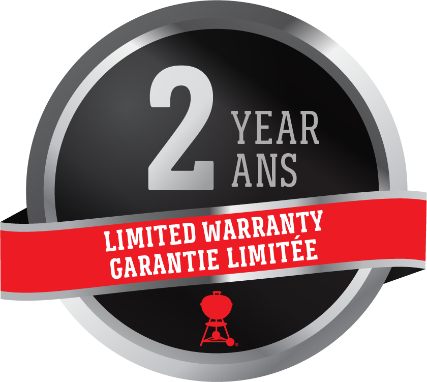 Weber 2 Year Limited Accesory Warranty
