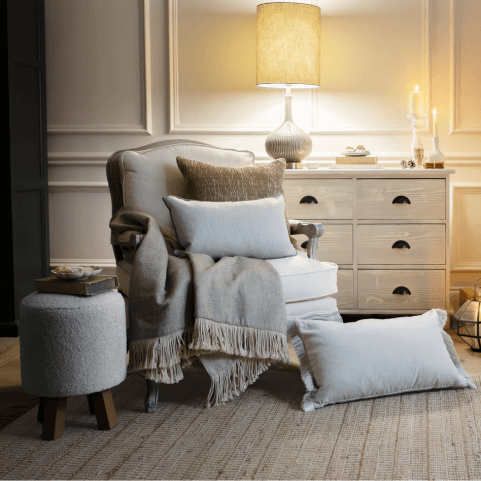 How to Style a Footstool in Classic and Traditional Interiors
