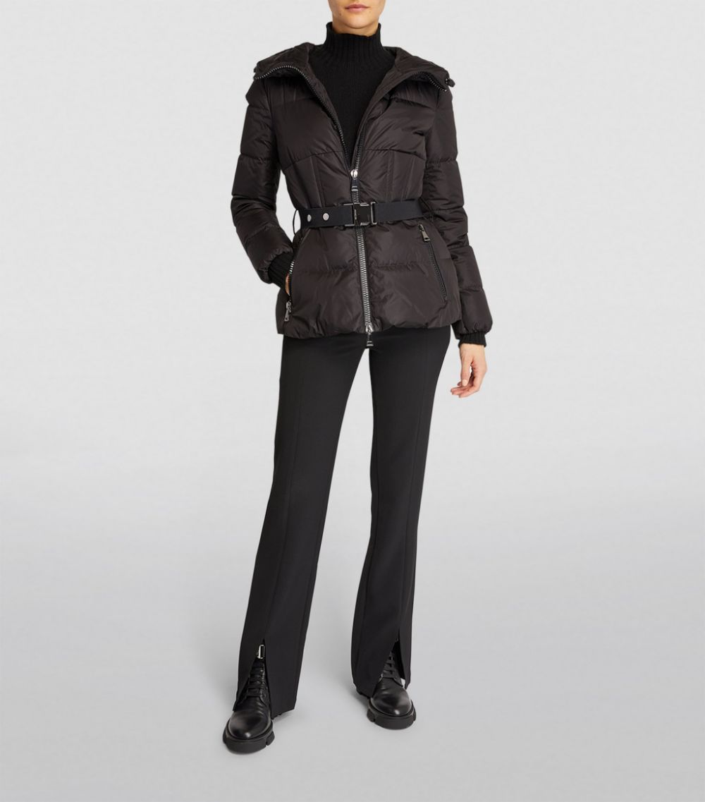 Womens Cardoncelle Belted Down Jacket