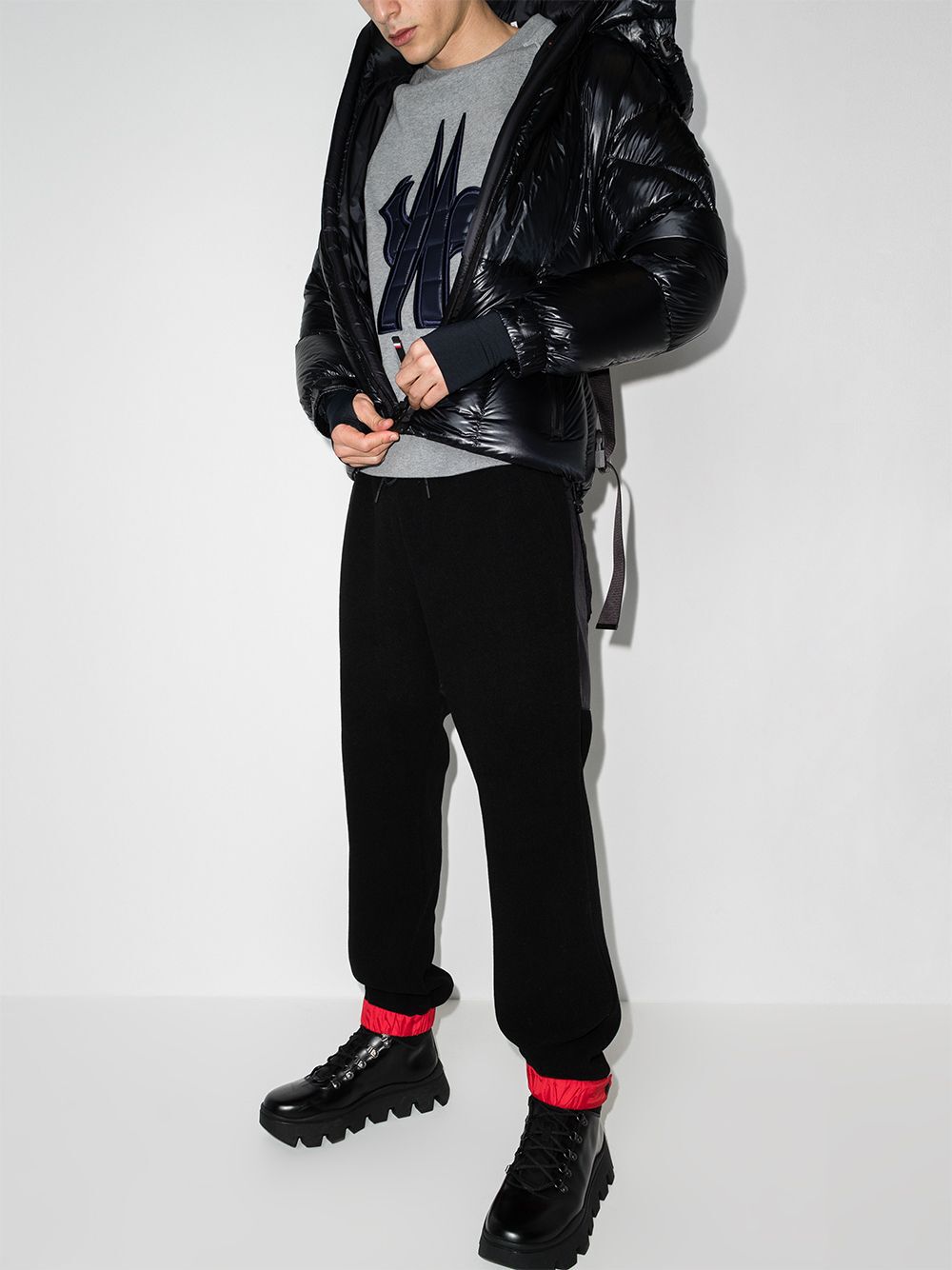 Men's Colourblock Fleece Track Pant