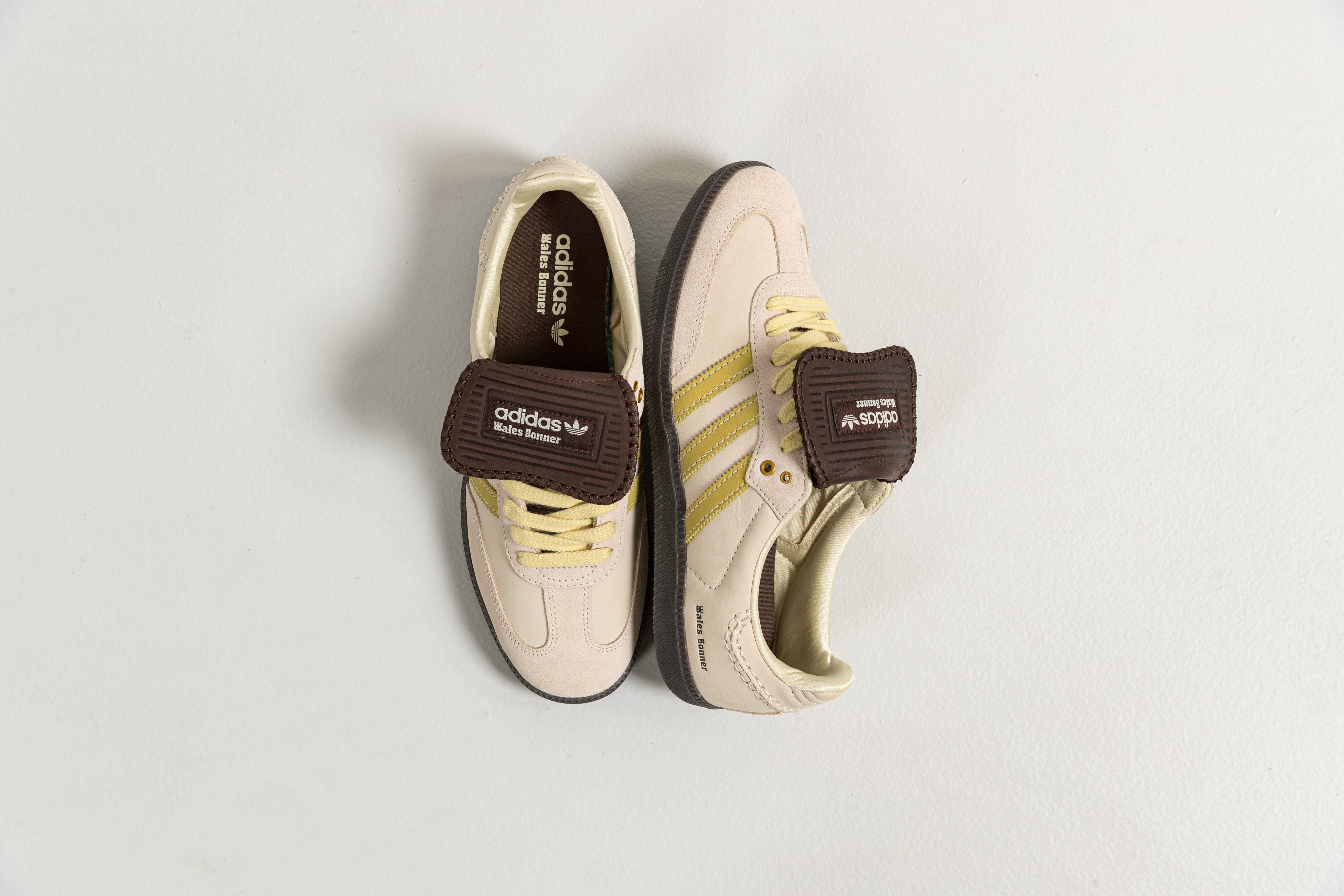 adidas - Samba Nubuck x Wales Bonner - ECRTIN/ALMYEL-DBROWN - UP THERE