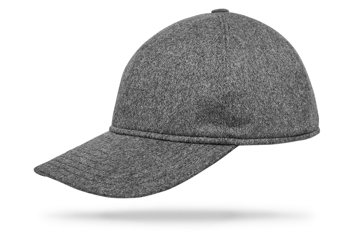 Cashmere Baseball Cap - Black 