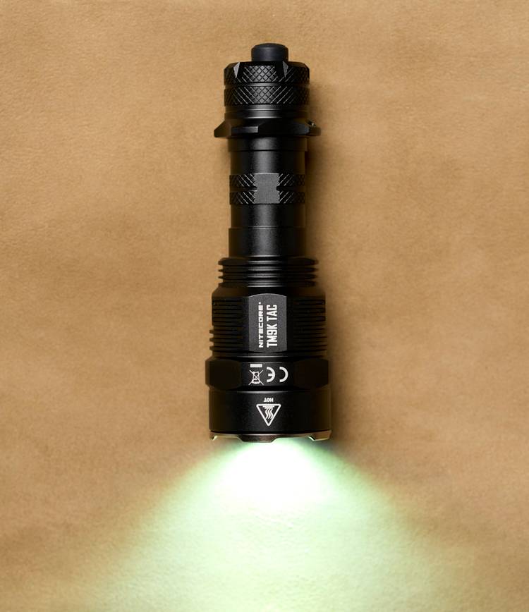 TM9K TAC 9800 Lumen USB-C Rechargeable Flashlight