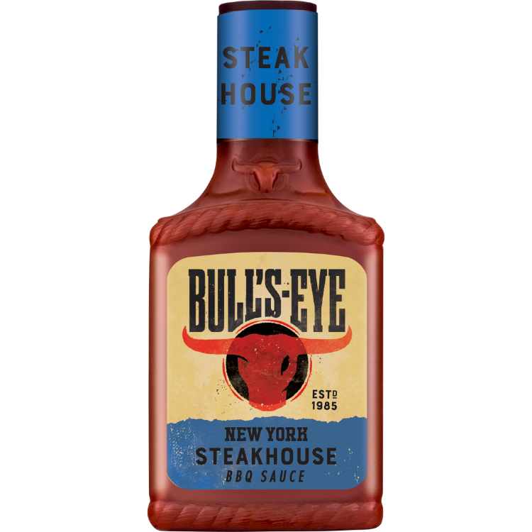 Photograph of 1 x Bull's-Eye BBQ Steakhouse BBQ Sauce 300ml product