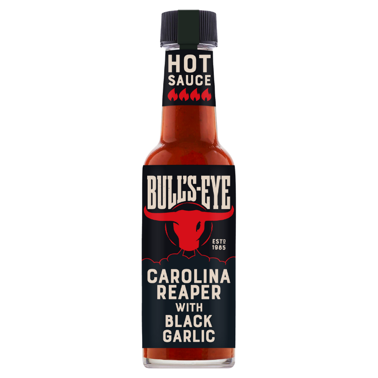 Photograph of 1 x Bulls Eye Carolina Reaper Extra Hot Sauce 150G product