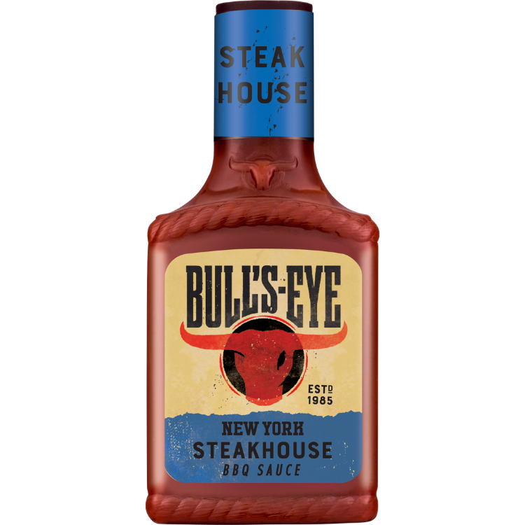Photograph of 1 x Bull's-Eye BBQ Steakhouse BBQ Sauce 300Ml product