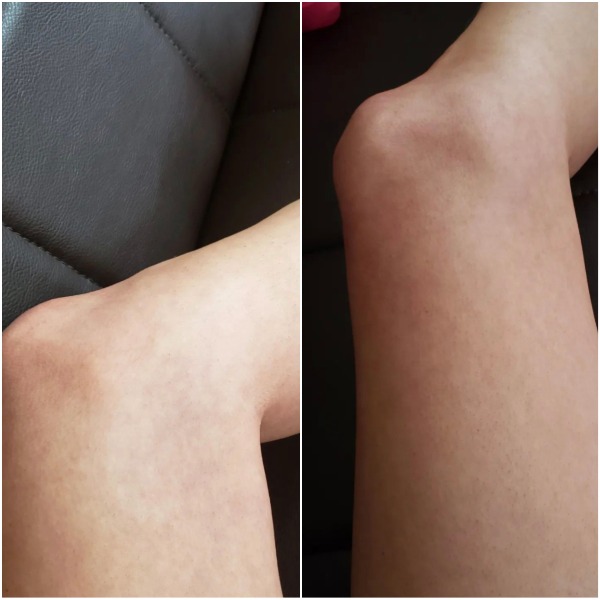 Before and After 10 - Beauty by Earth Self Tanner Body Lotion