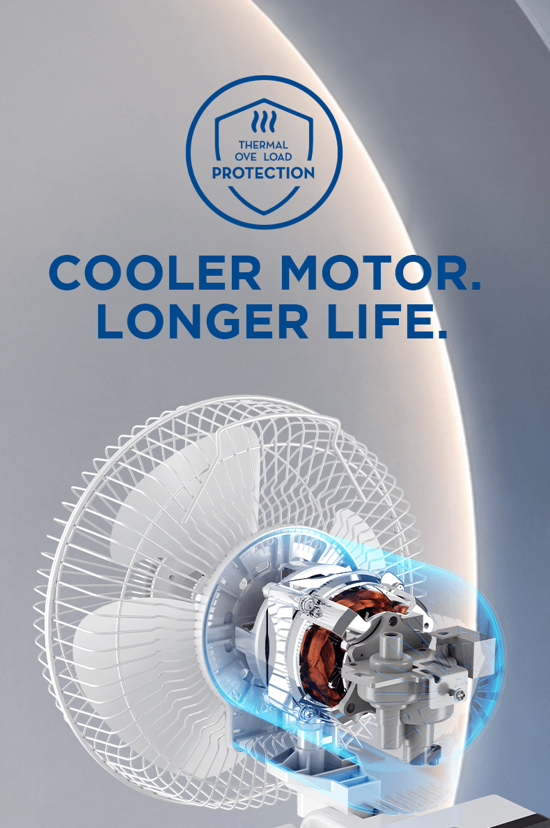 COOLER MOTOR, LONGER LIFE