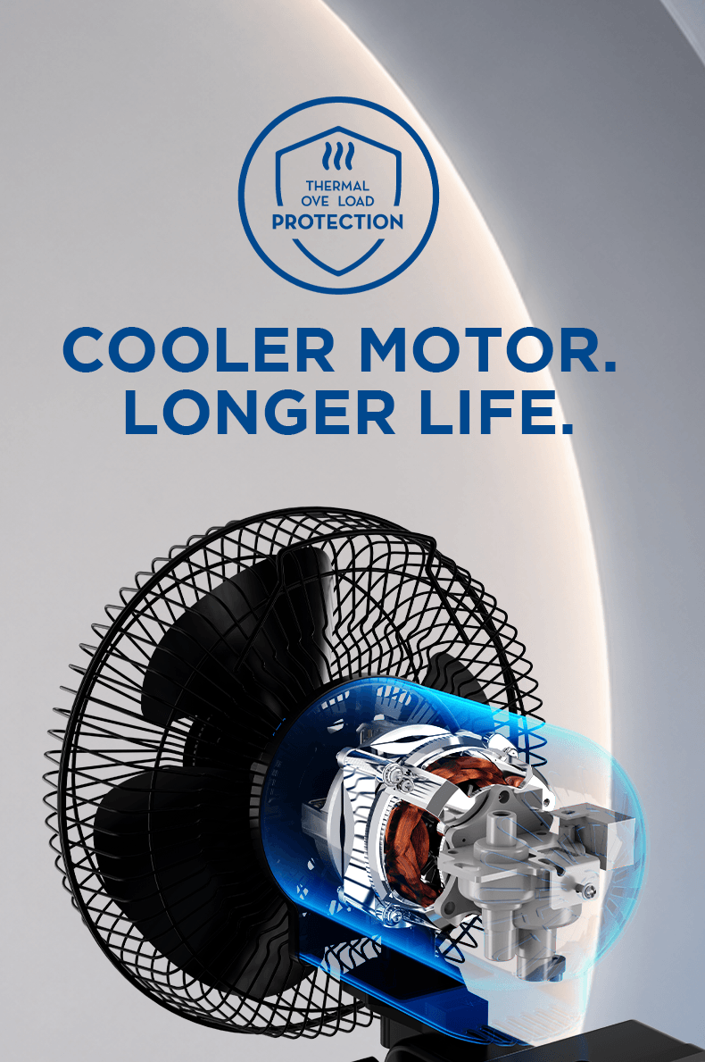 COOLER MOTOR, LONGER LIFE
