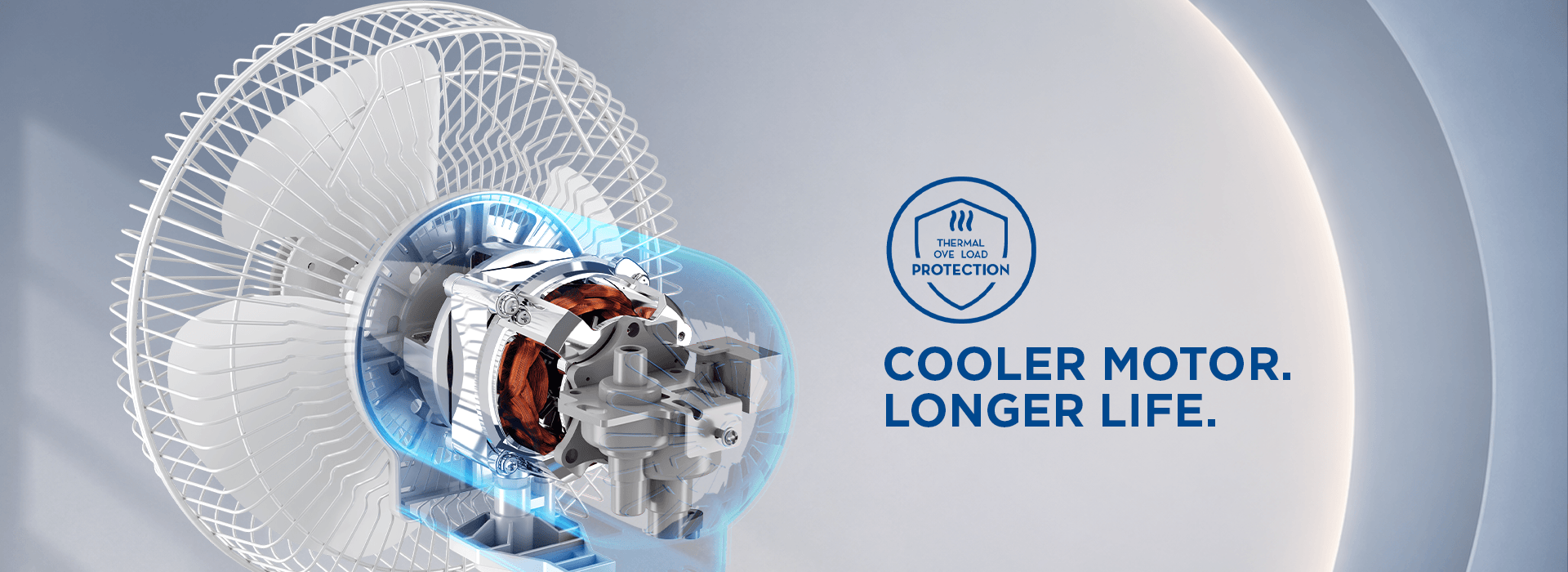 COOLER MOTOR, LONGER LIFE