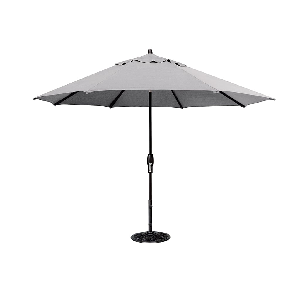 11' Black Frame Market Umbrella - Auto-Tilt | Terra Outdoor Living 11' Black Frame Market Umbrella - Auto-Tilt | Terra Outdoor Living