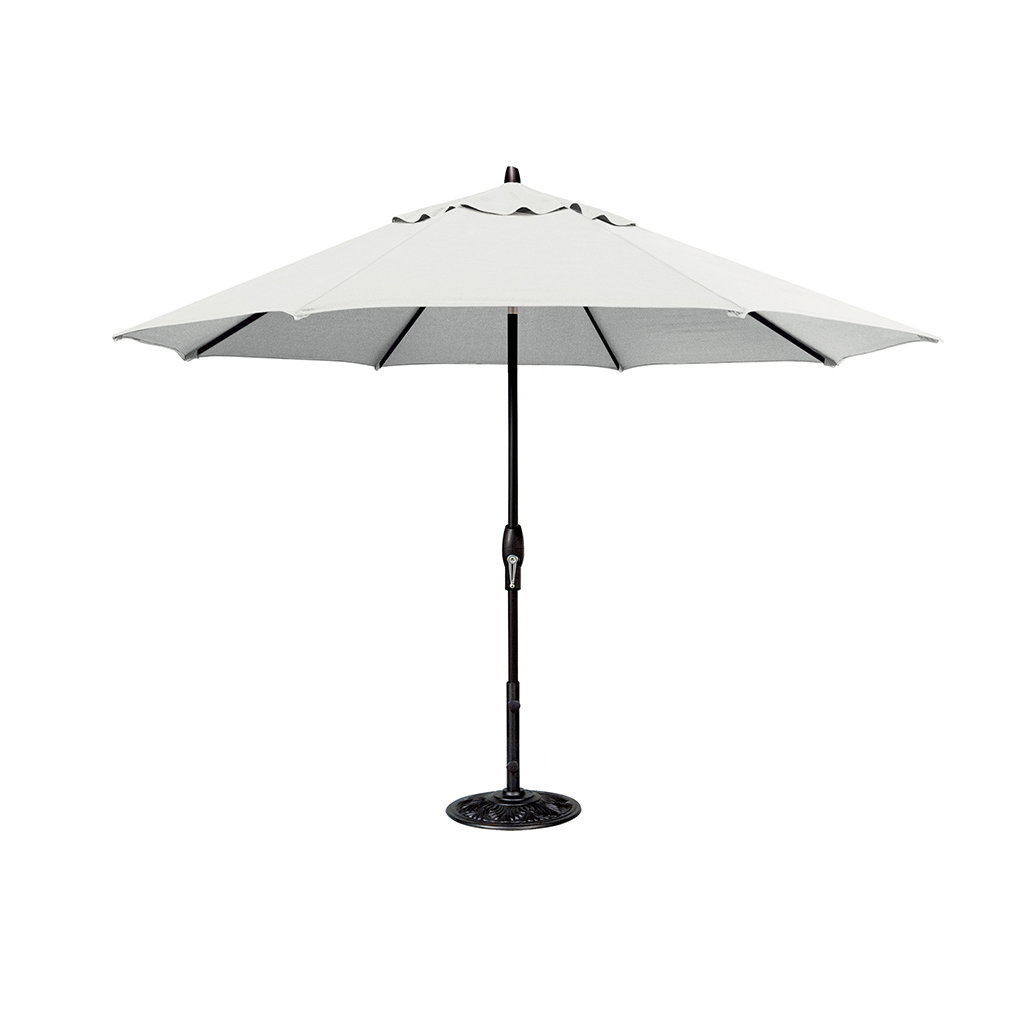 11' Black Frame Market Umbrella - Auto-Tilt | Terra Outdoor Living 11' Black Frame Market Umbrella - Auto-Tilt | Terra Outdoor Living