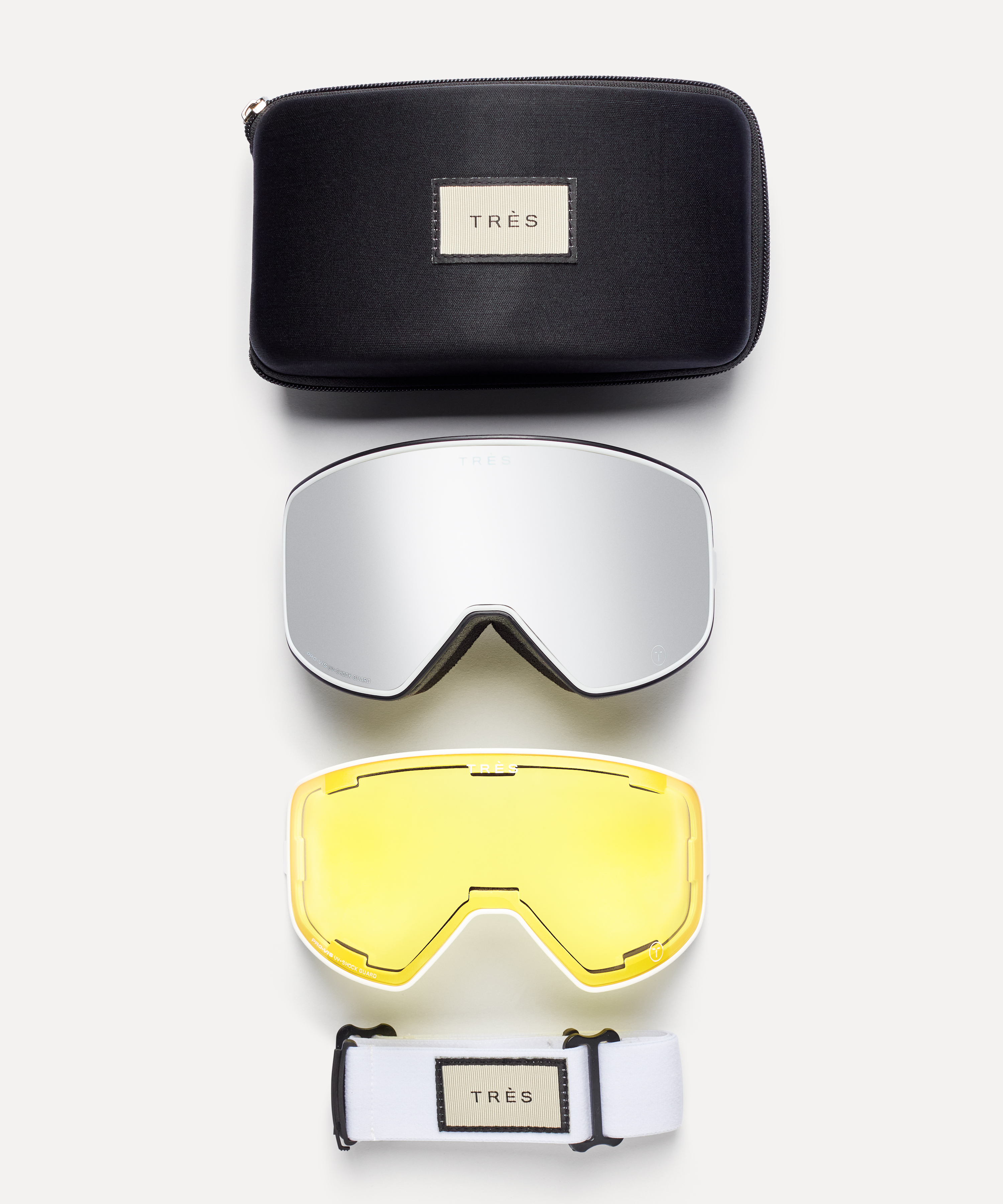 Valdez Unisex Dual Lens Dual Strap Goggle