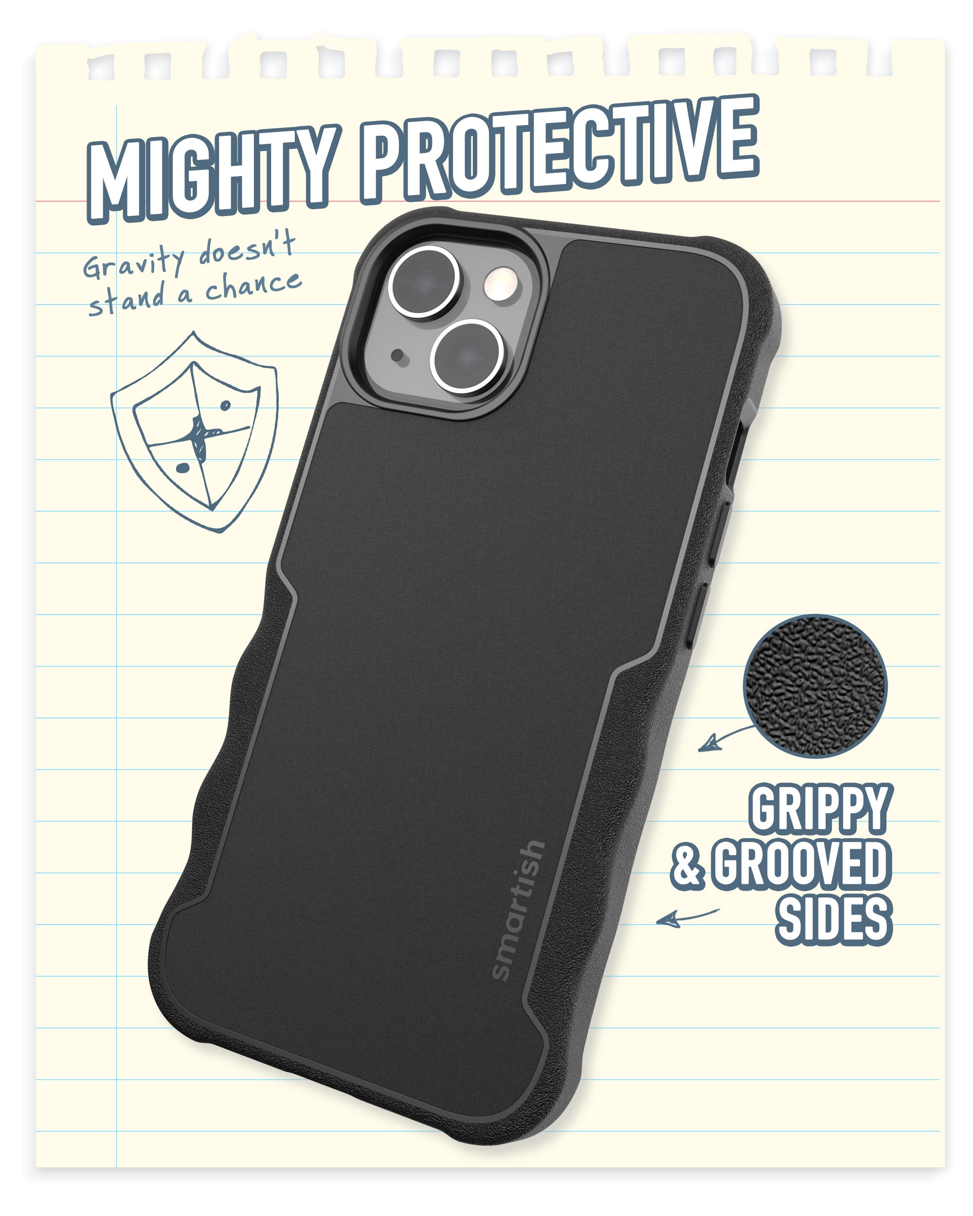Gripzilla with MagSafe - Armor Case for iPhone 13 (6.1") Smartish Gripzilla with MagSafe - Armor Case for iPhone 13 (6.1") Smartish