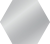 Monogram Hexagon Silver Bangle
