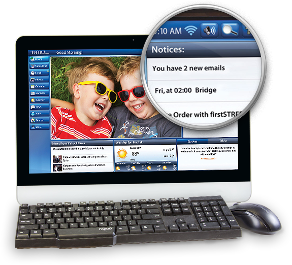 Wow Computer WOW! Computer for Seniors - Easy Setup & Zoom Magnification - Journey ...