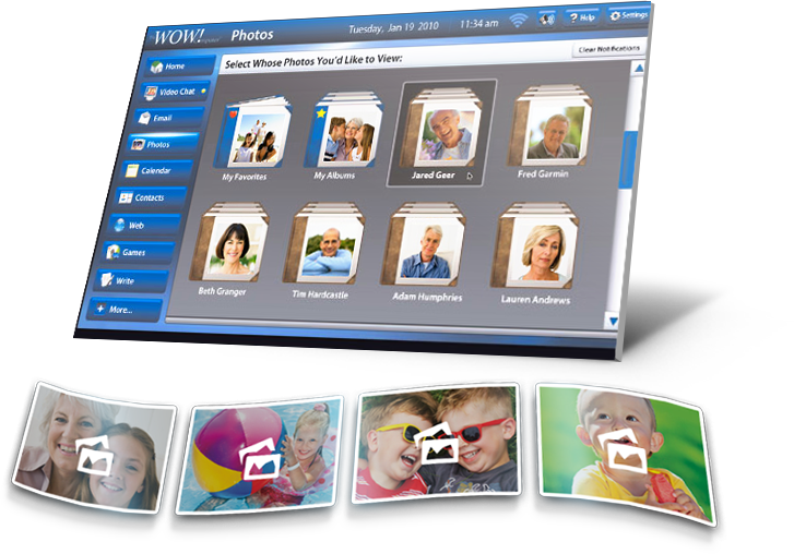 Wow Computer WOW! Computer for Seniors - Easy Setup & Zoom Magnification - Journey ...