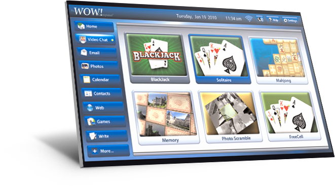 WOW! Computer for Seniors - Easy Setup & Zoom Magnification - Journey ...