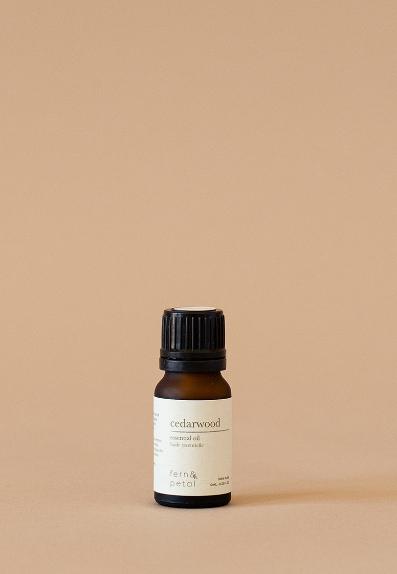 Pure Cedarwood Essential Oil | Comforting & Relaxing | Fern & Petal