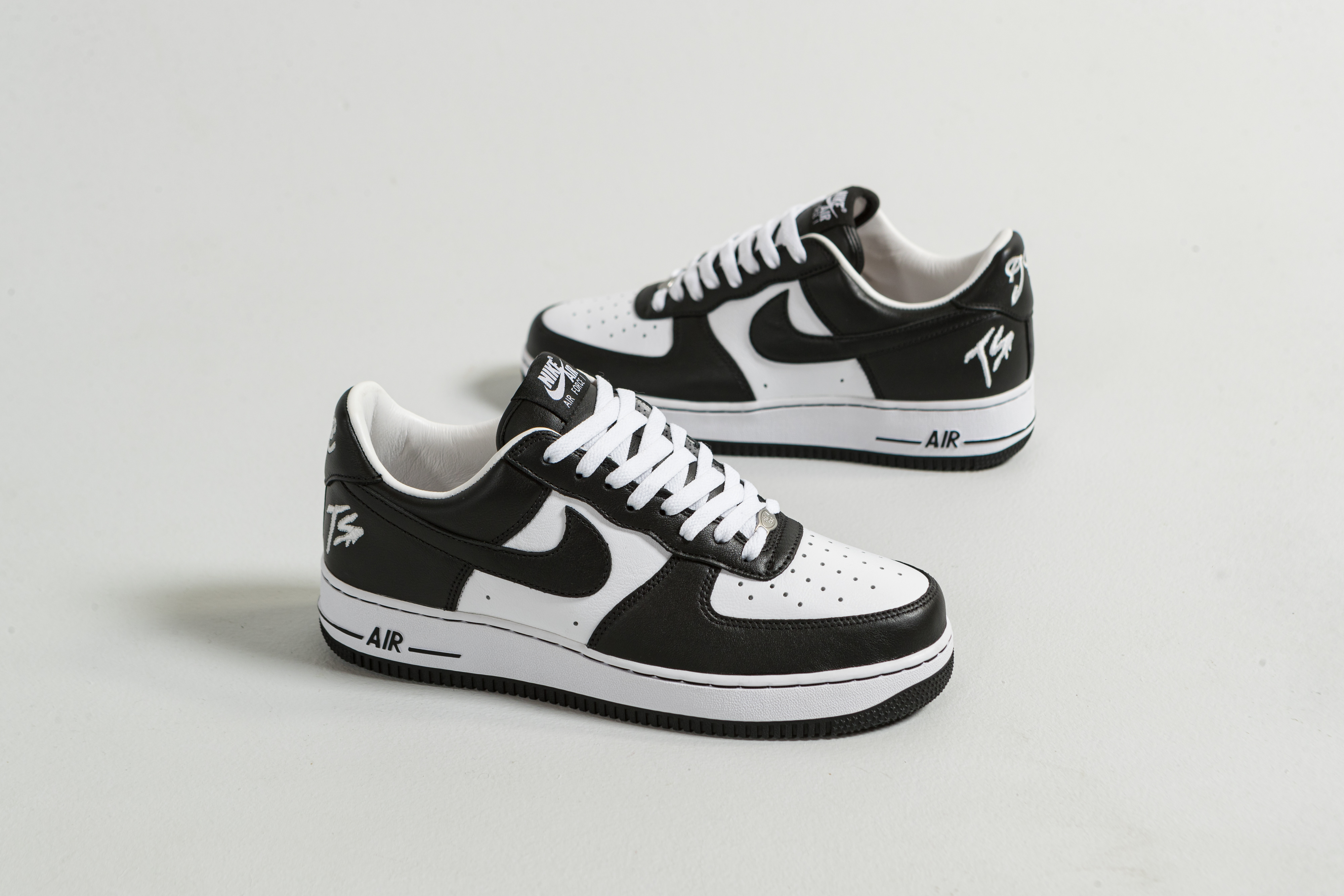 Nike - Air Force 1 Low × Terror Squad - White/Black - UP THERE