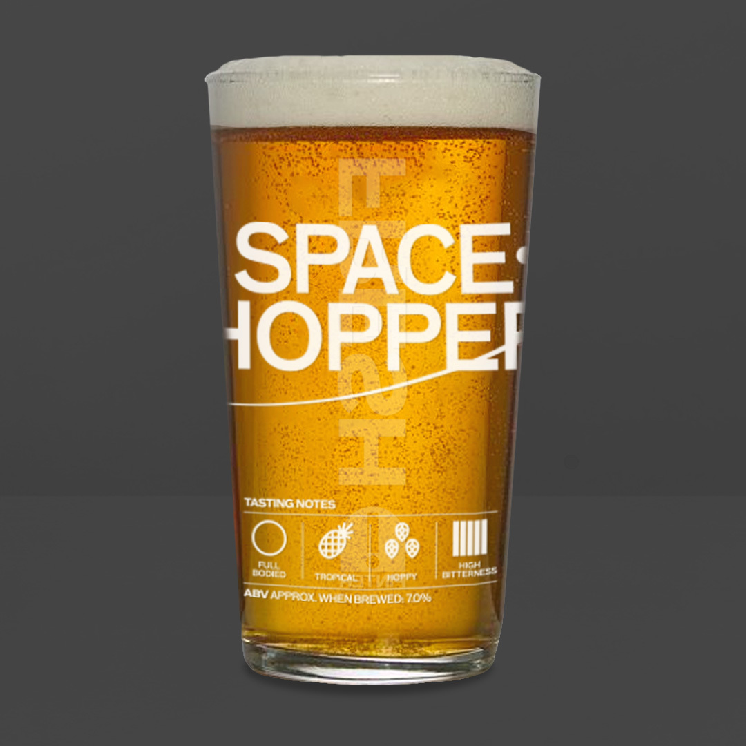 Docks Beers Nucleated Pint Glass - Products - Glassware