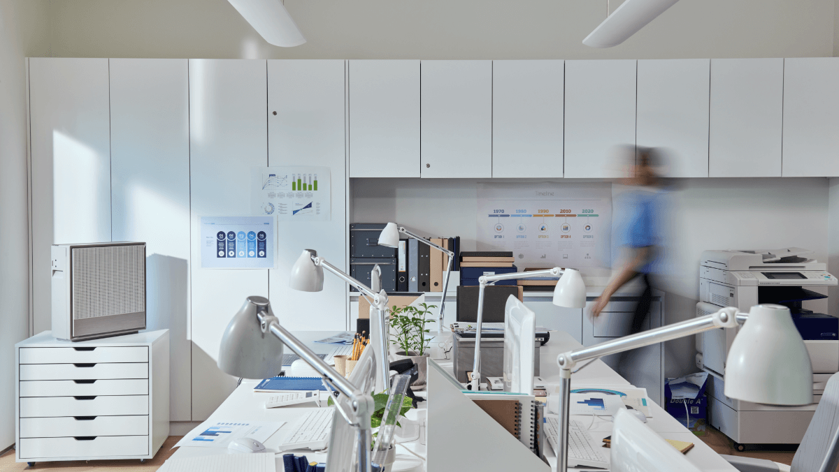 Coway Airmega 250 Air Purifier In Office