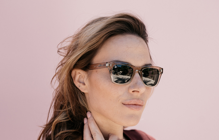 Sunglasses size on model