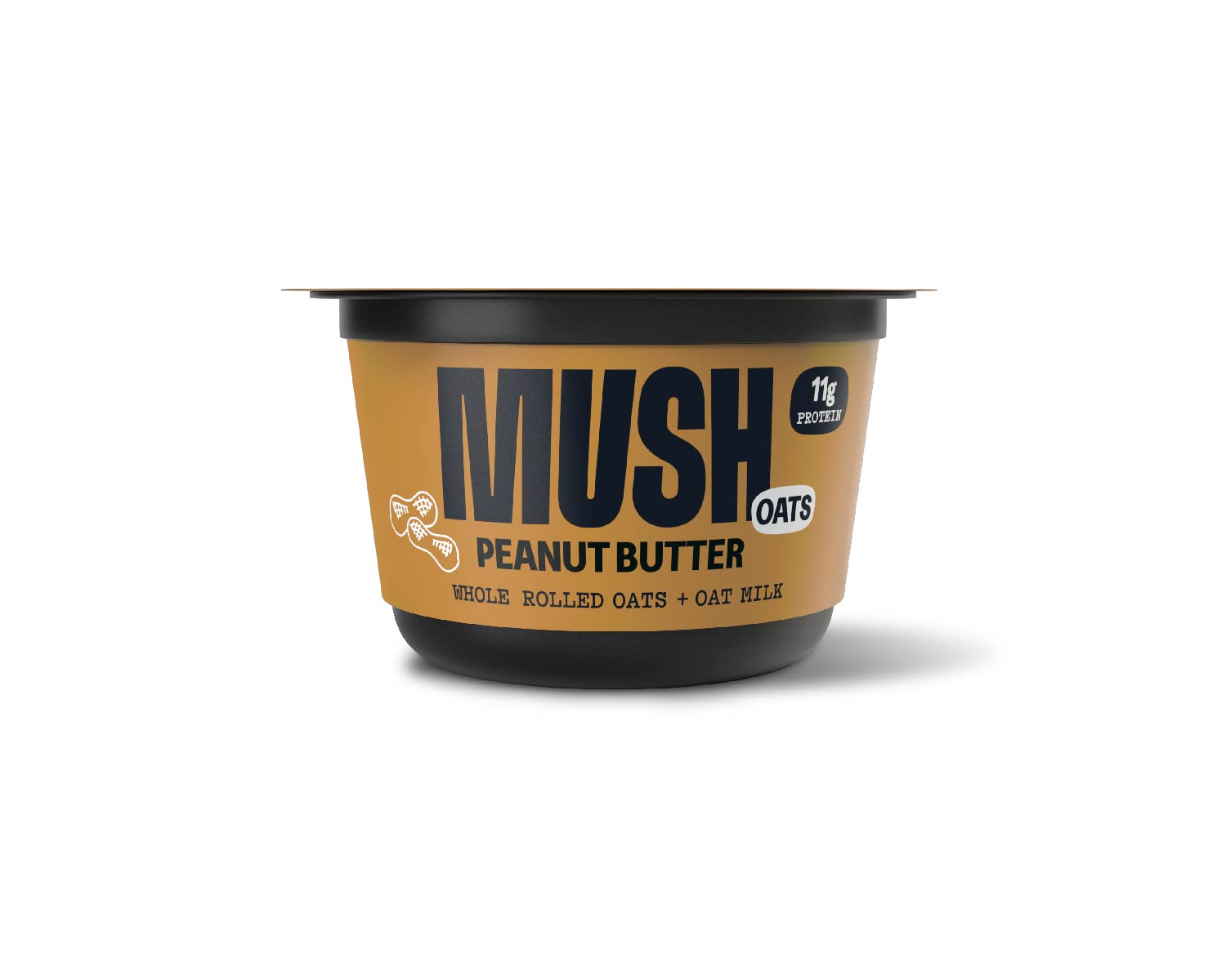 Mush Mush Peanut Butter Chocolate Overnight Oats W 10g Of Protein 0420