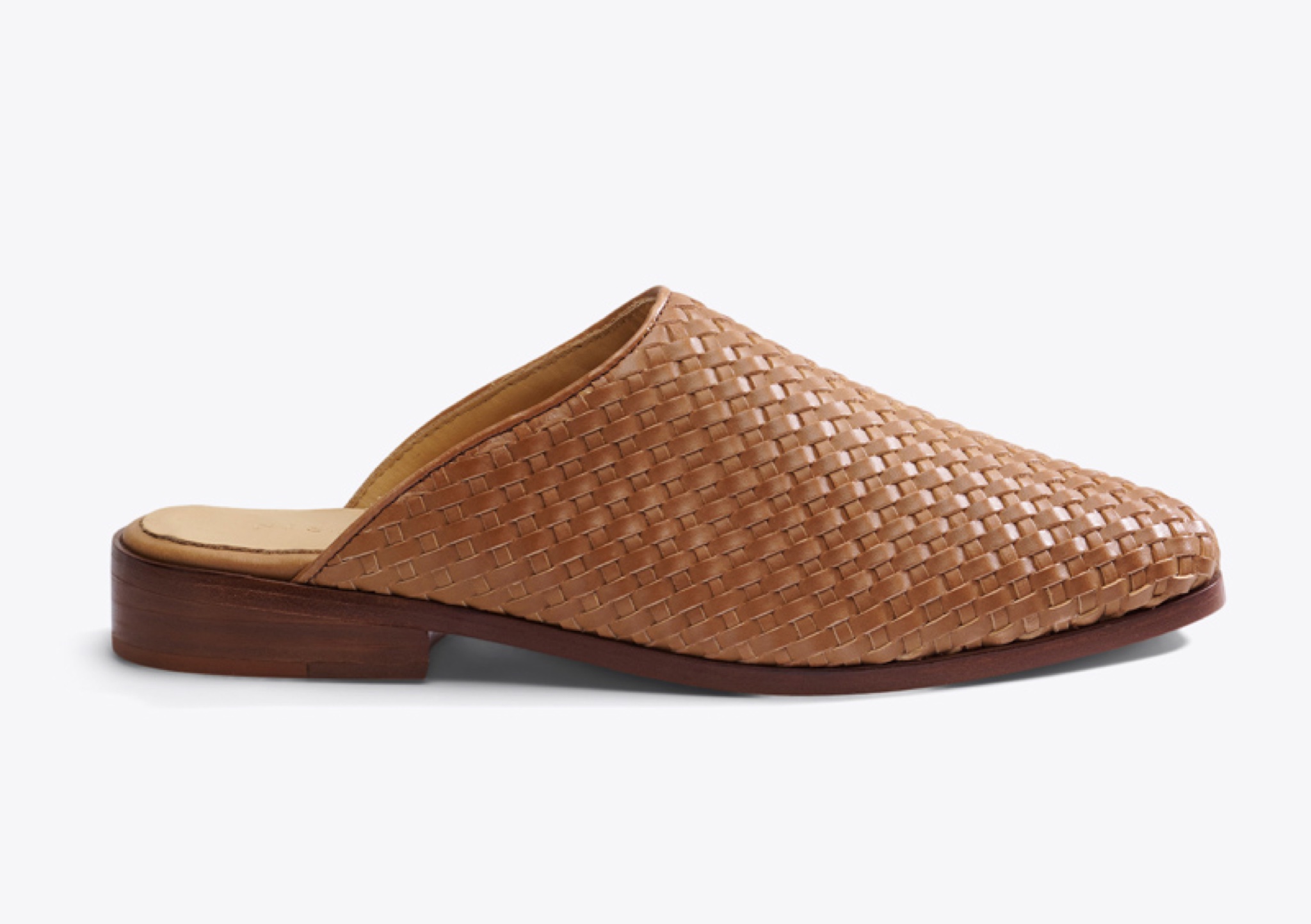 Nisolo Ama Woven Mule Woven Almond - Every Nisolo product is built on the foundation of comfort, function, and design. 