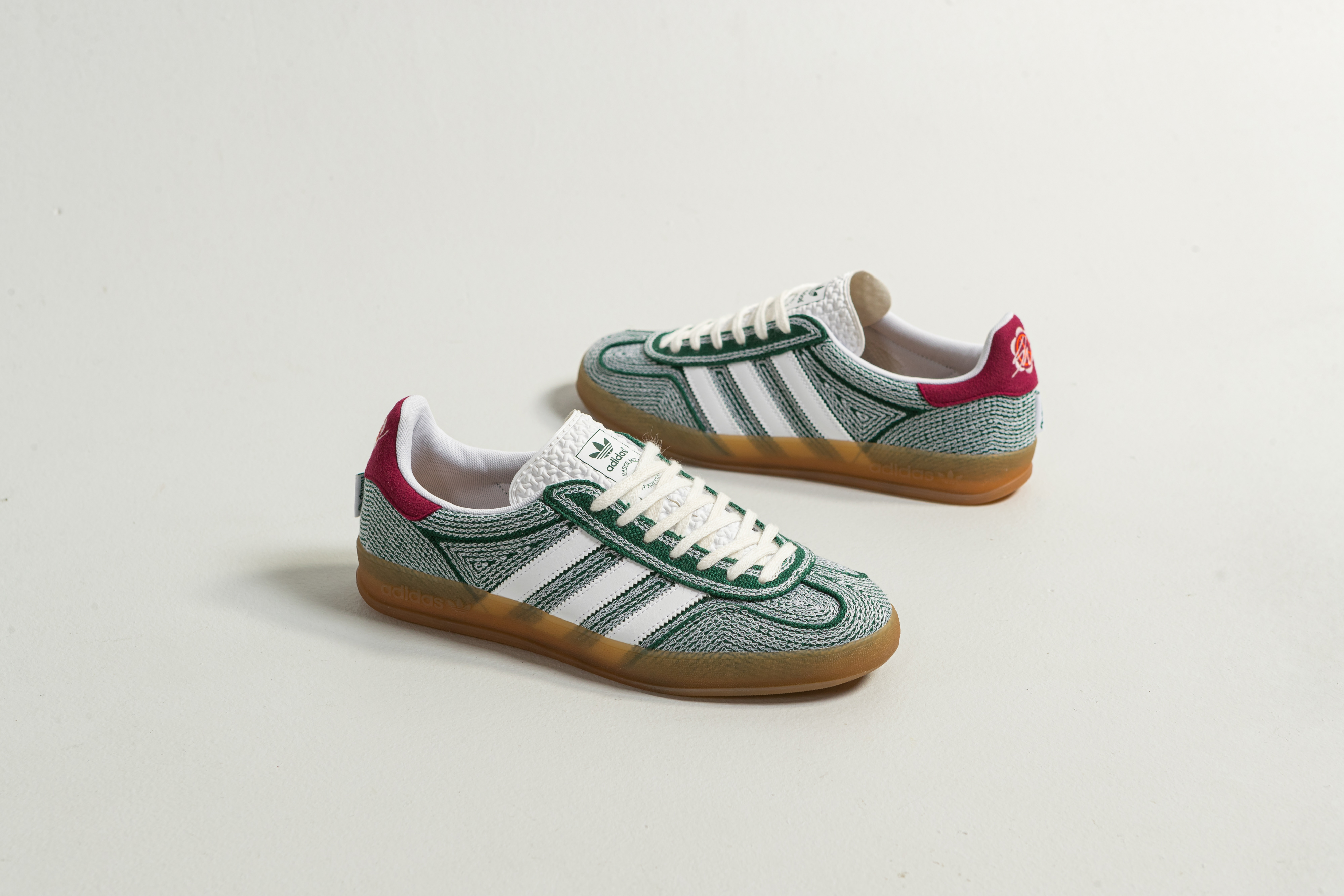 adidas - Gazelle Indoor × Sean Wotherspoon - Core Green/Footwear White-Gum - UP THERE