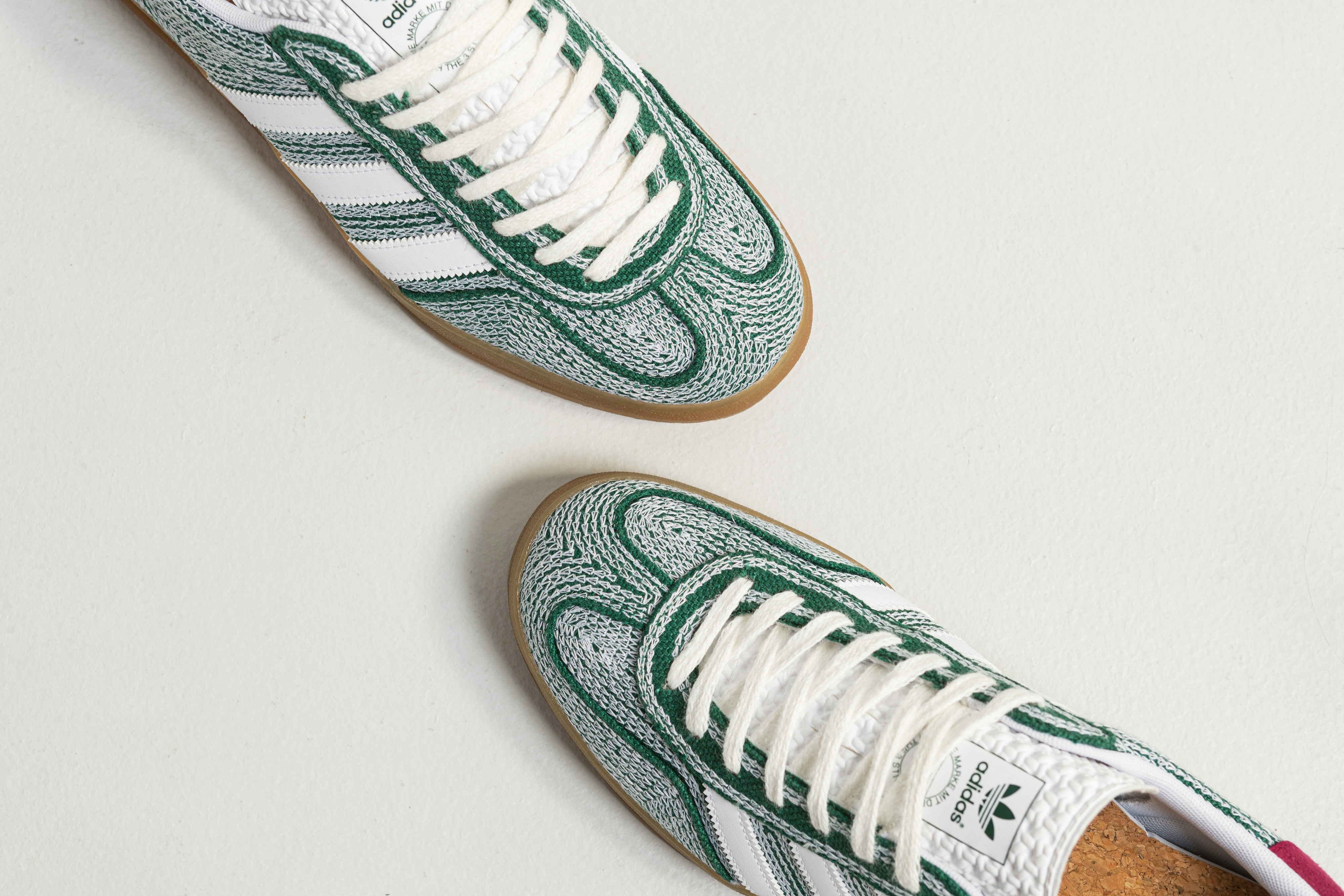 adidas - Gazelle Indoor × Sean Wotherspoon - Core Green/Footwear White-Gum - UP THERE
