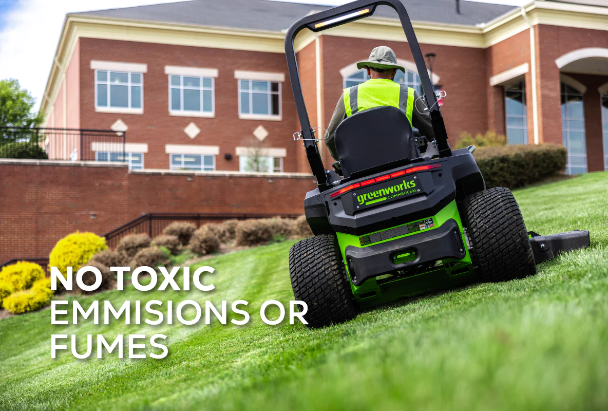 OptimusZ 60 IN 18kWh Zero-Turn Ride-On Mower | Greenworks OptimusZ 60 IN 18kWh Zero-Turn Ride-On Mower | Greenworks