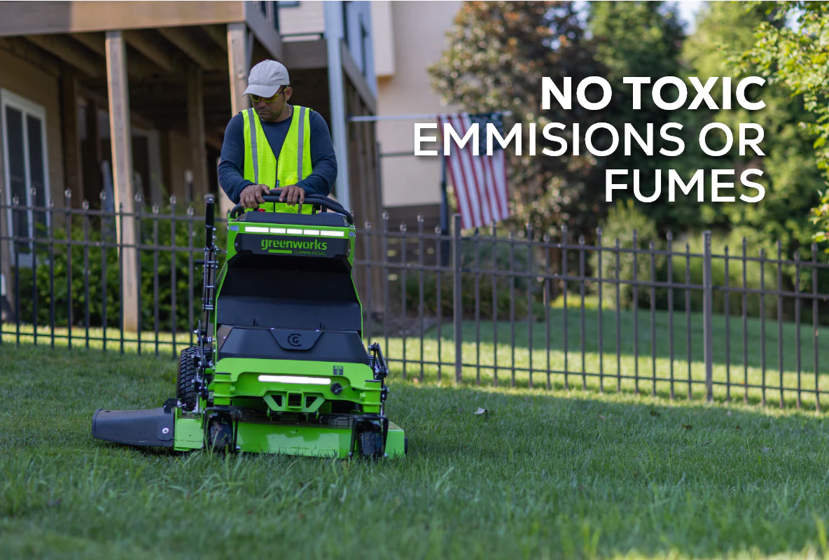 OptimusZ 36 IN 8kWh Stand-On Zero-Turn Mower | Greenworks OptimusZ 36 IN 8kWh Stand-On Zero-Turn Mower | Greenworks