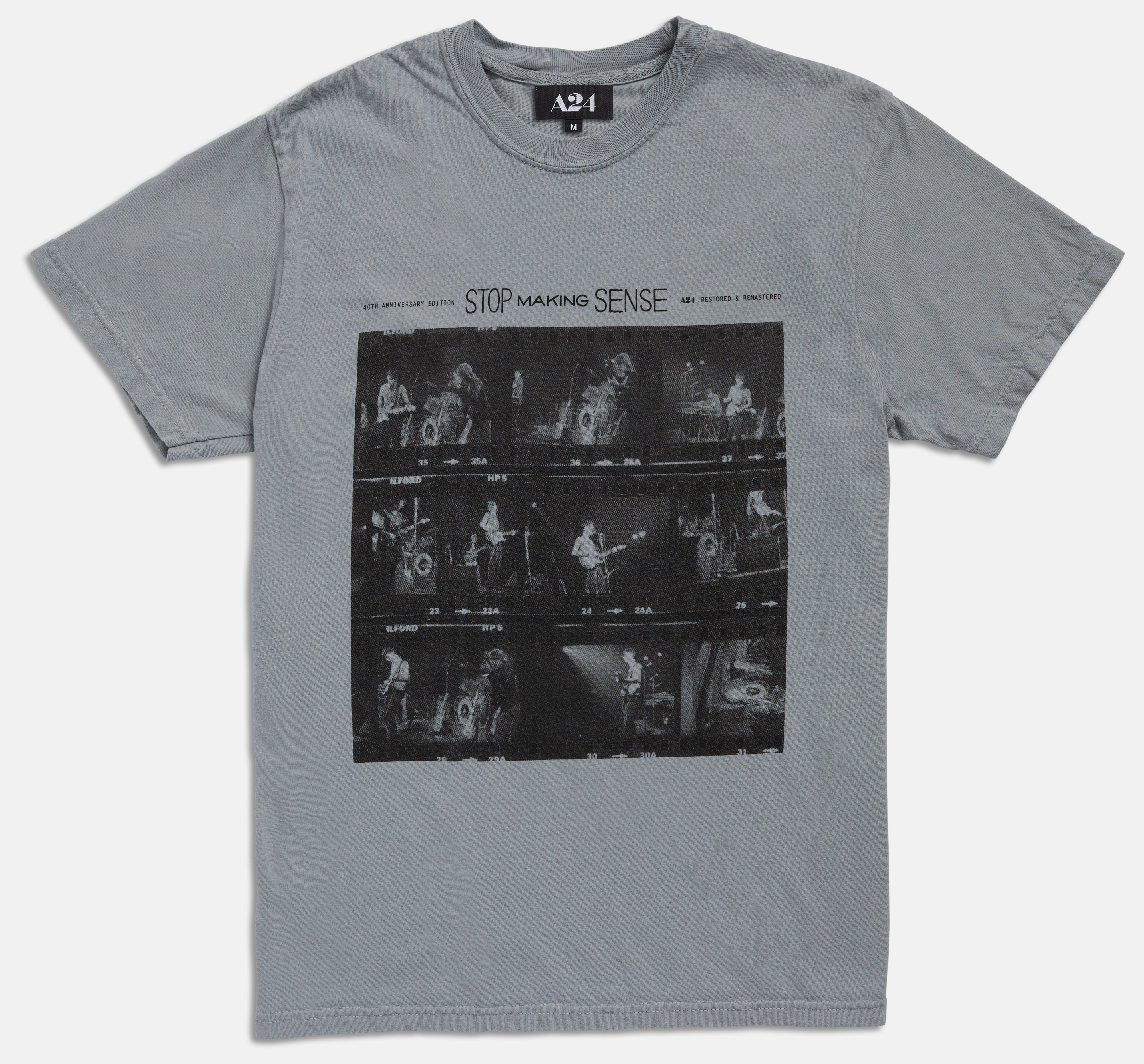 Stop Making Sense Contact Sheet Tee – A24 Shop