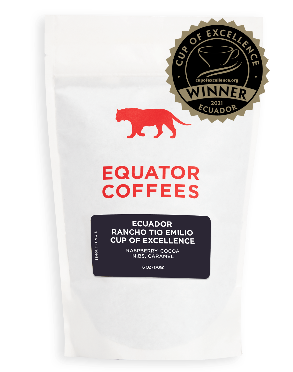 Ecuador Rancho Tio Emilio Cup of Excellence Winner