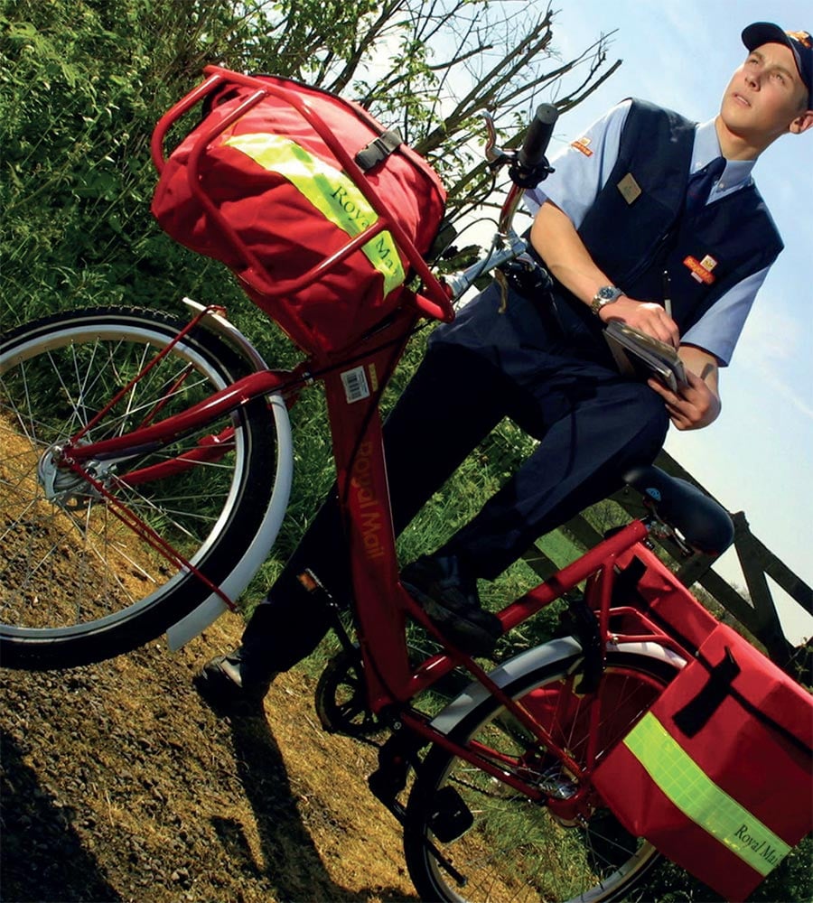 Royal mail bike store scheme