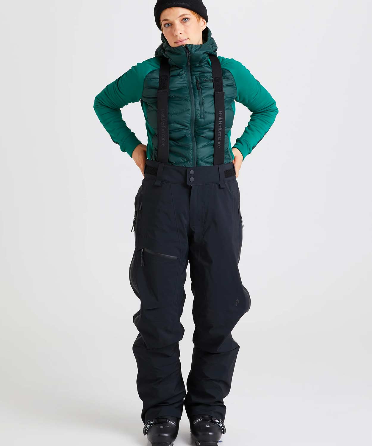 Alpine Gore-Tex® ski pants in green - Peak Performance