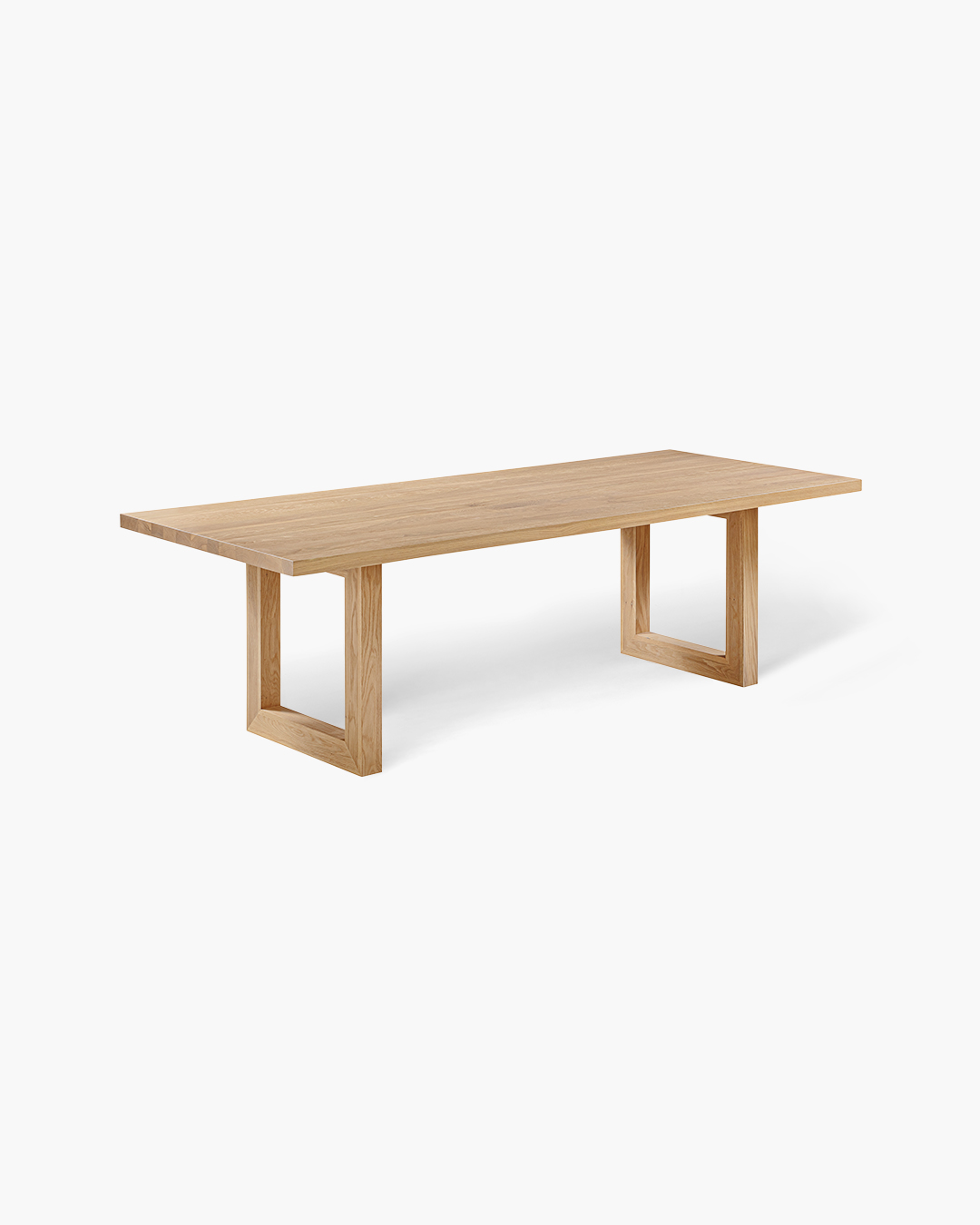 Solid Oak Global Rectangular Dining Table