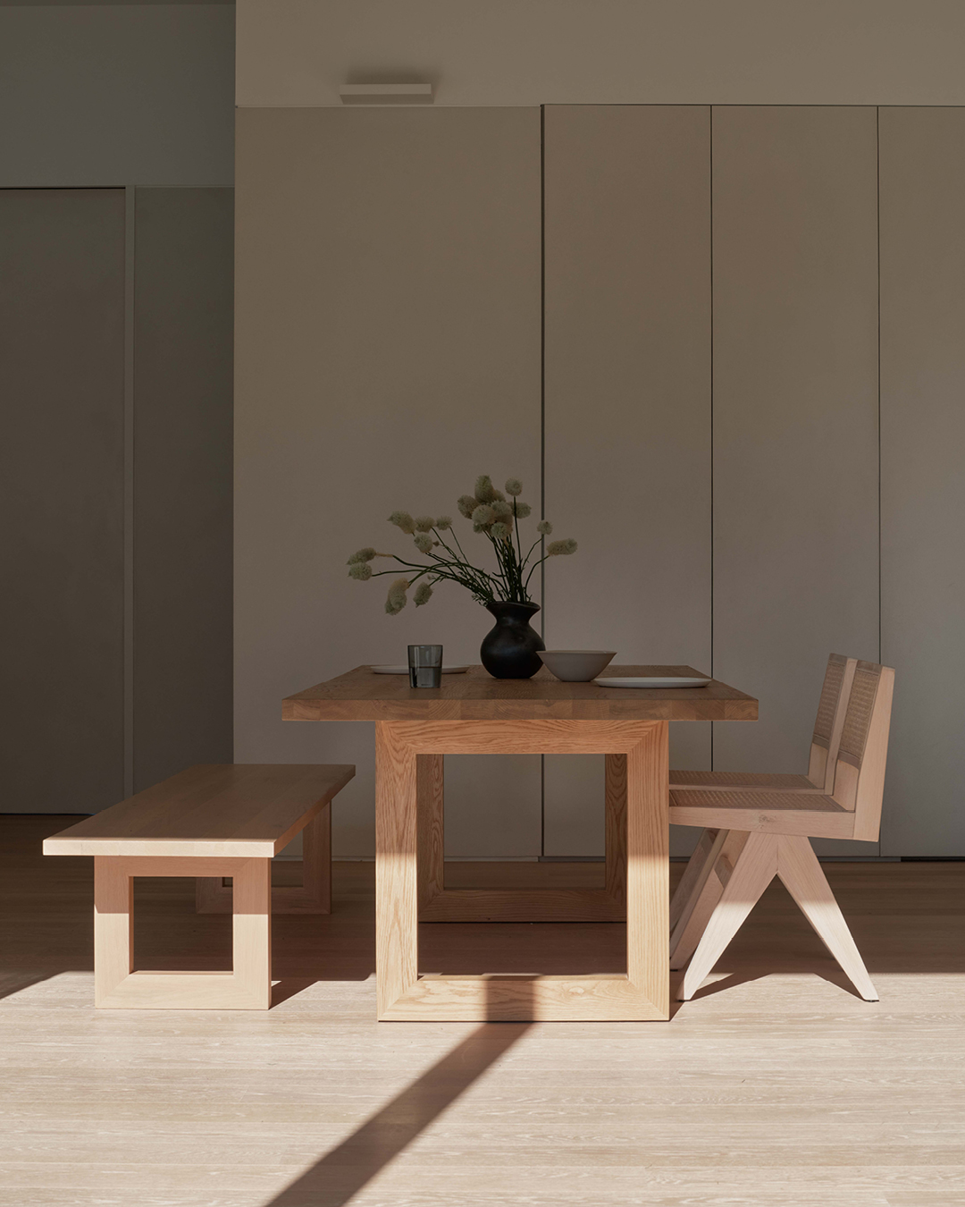 Solid Oak Global Rectangular Dining Table