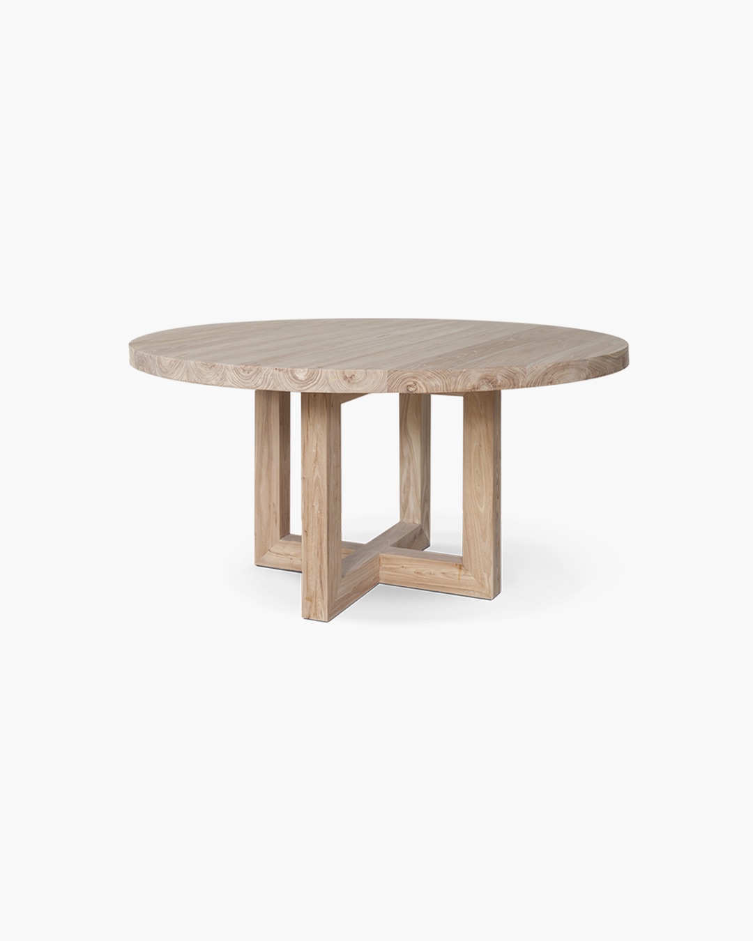 Oak Global Circular Dining Table