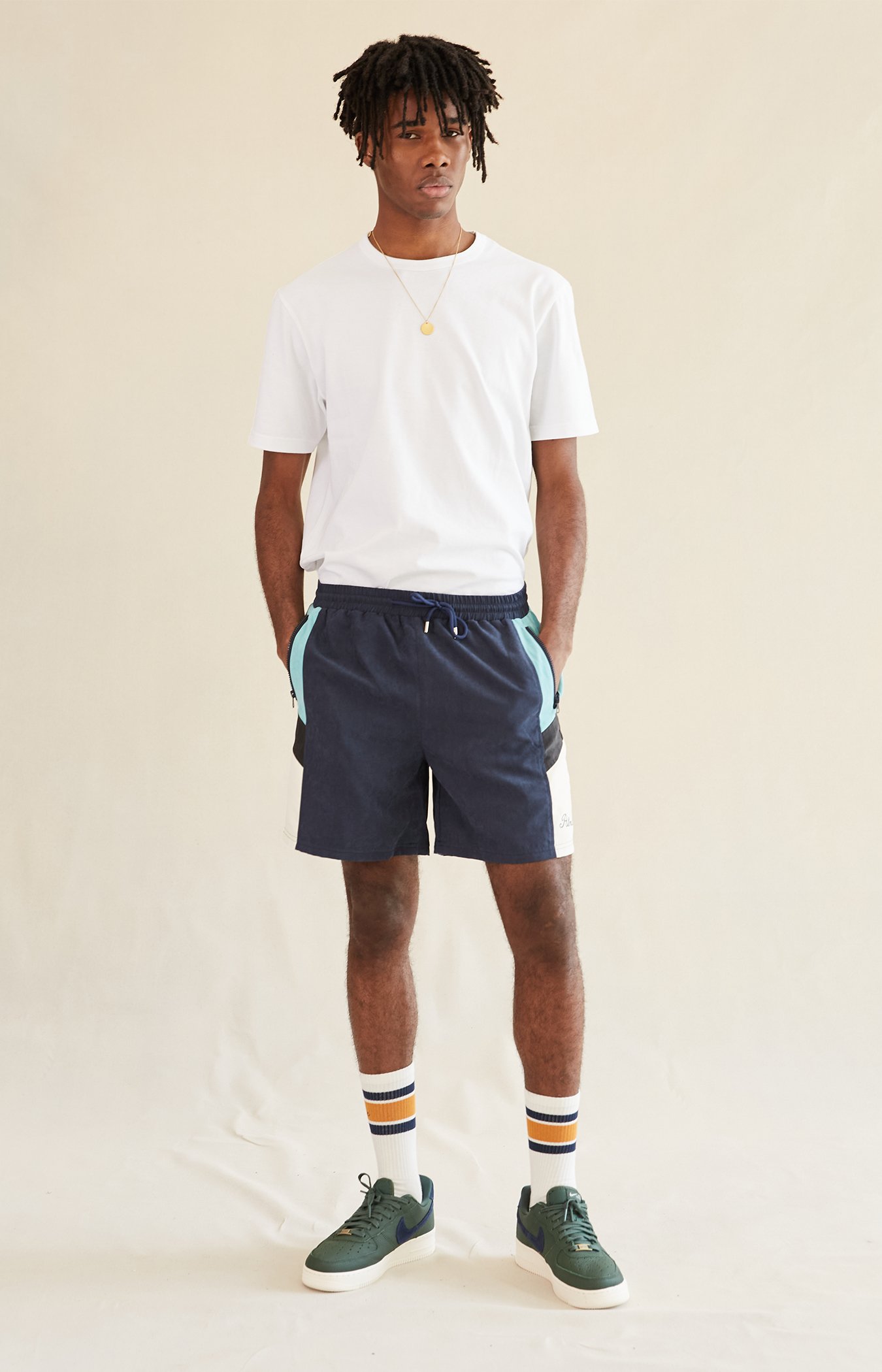 Navy Blue Belva Shorts