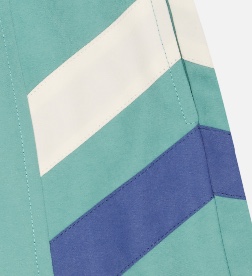 Indigo Twin Stripe Shorts