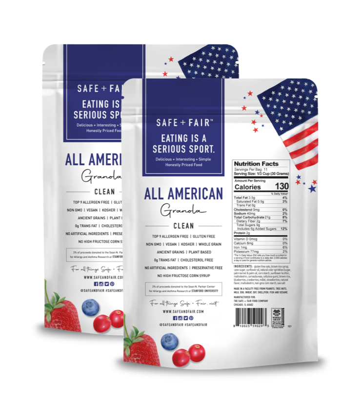 【美品】コータック フェアプレイ110 All American Summer Granola | Gluten Free Granola | Safe + Fair