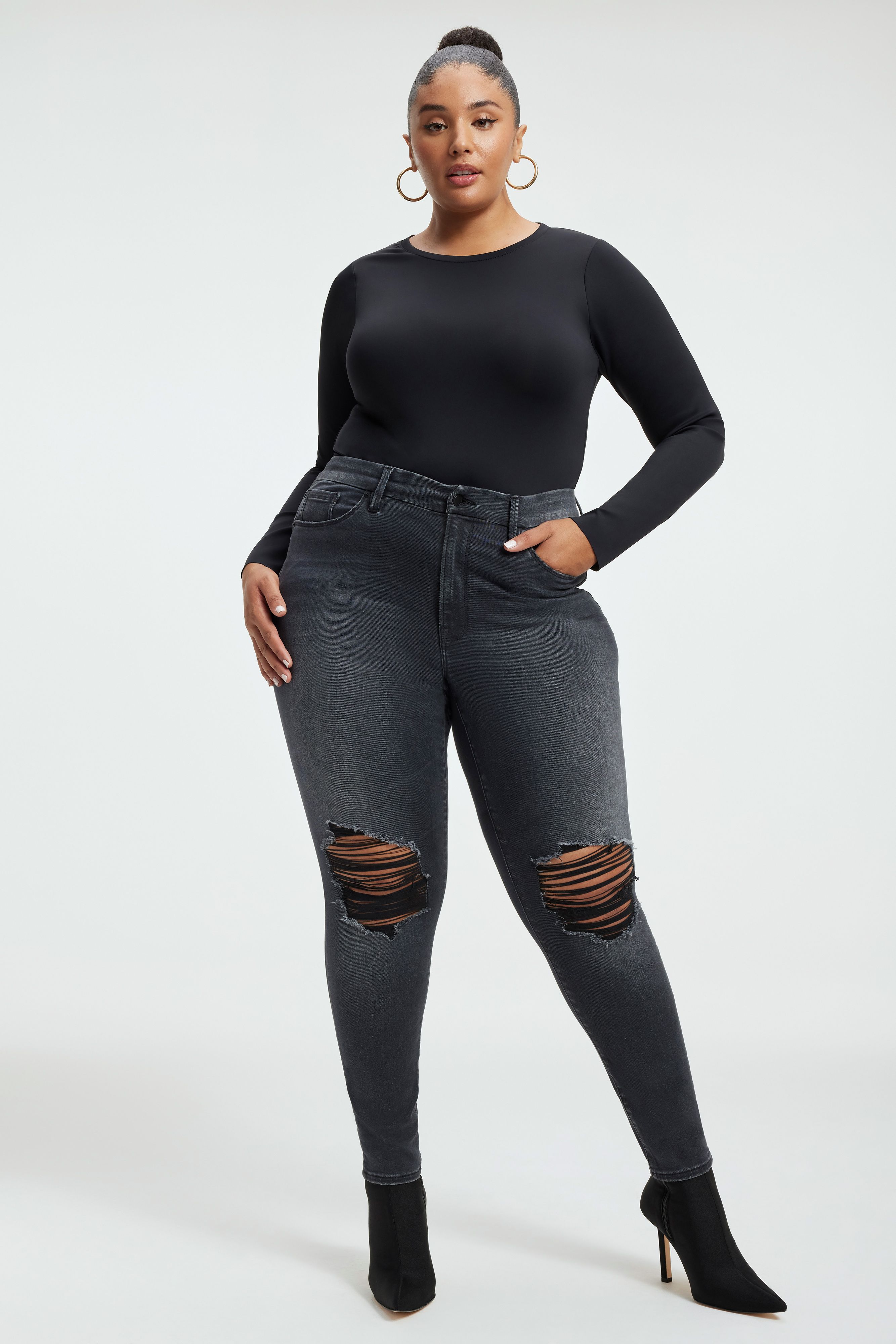 Styled with ALWAYS FITS GOOD LEGS SKINNY JEANS | BLACK252