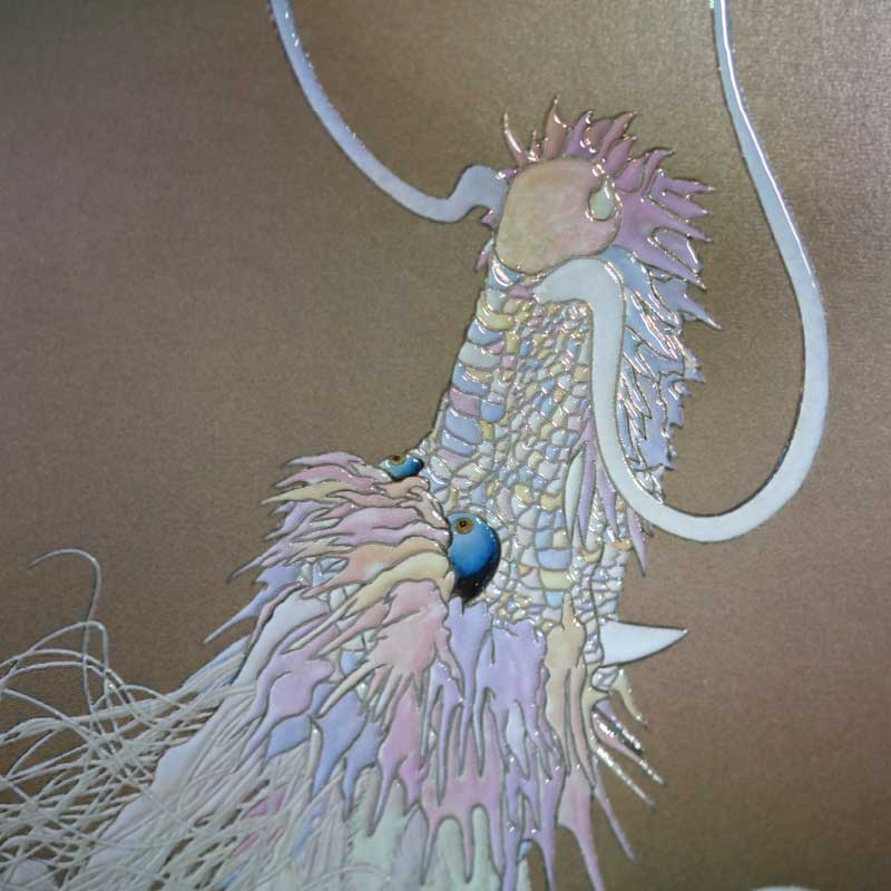 複製画・エンボスリトグラフ「時は今」 – 草場一壽工房 Museum Shop