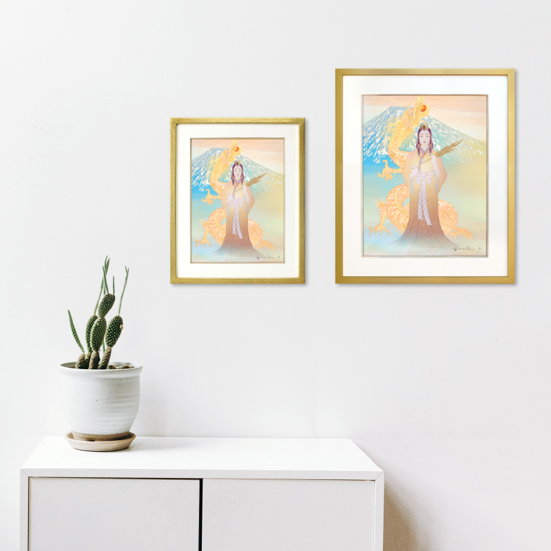 【海外輸入】 ジクレ「大吉祥 ～朝日のごとく～」 – 草場一壽工房 Museum Shop 絵画