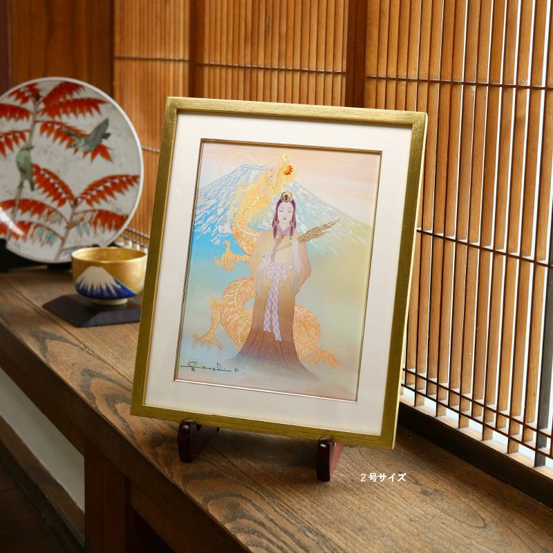 ジクレ_大吉祥 ~朝日のごとく~_展示イメージ_2号